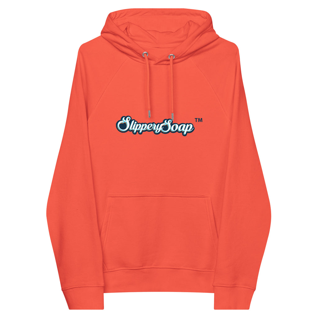 Orange Turquoise and White Oil sold Spill Pullover Hoodie